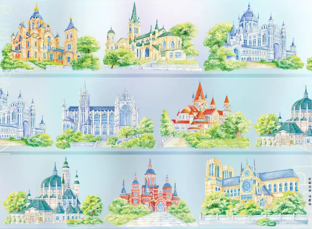 6993-JINGWUZHI Studio-7x77cm Glossy PET Tape