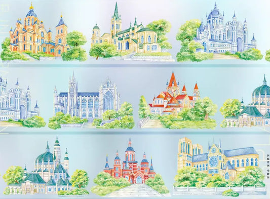 6993-JINGWUZHI Studio-7x77cm Glossy PET Tape