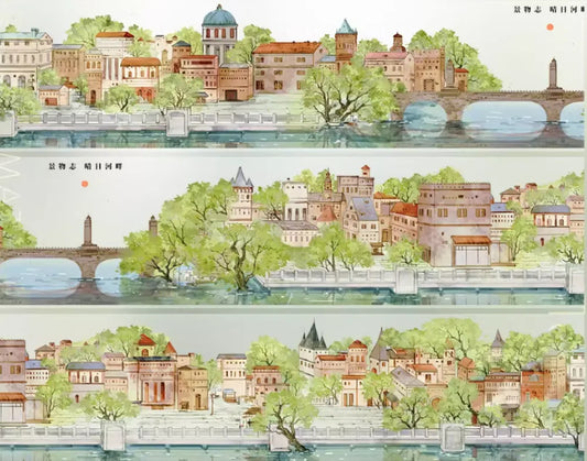 6997-JINGWUZHI Studio-7x70cm Glossy PET Tape