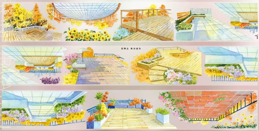 7021-JINGWUZHI Studio-7x120cm Glossy PET Tape