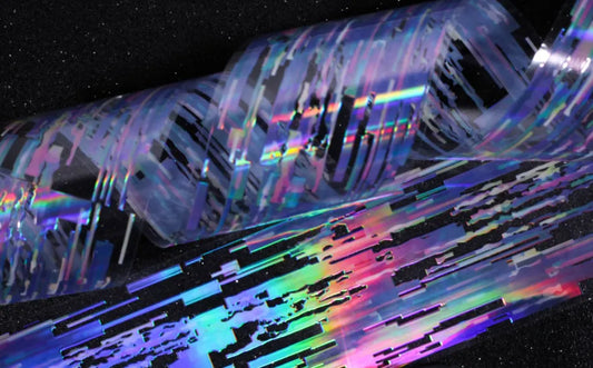 7030-Retro Story Studio-5x200cm Iridescent PET Tape