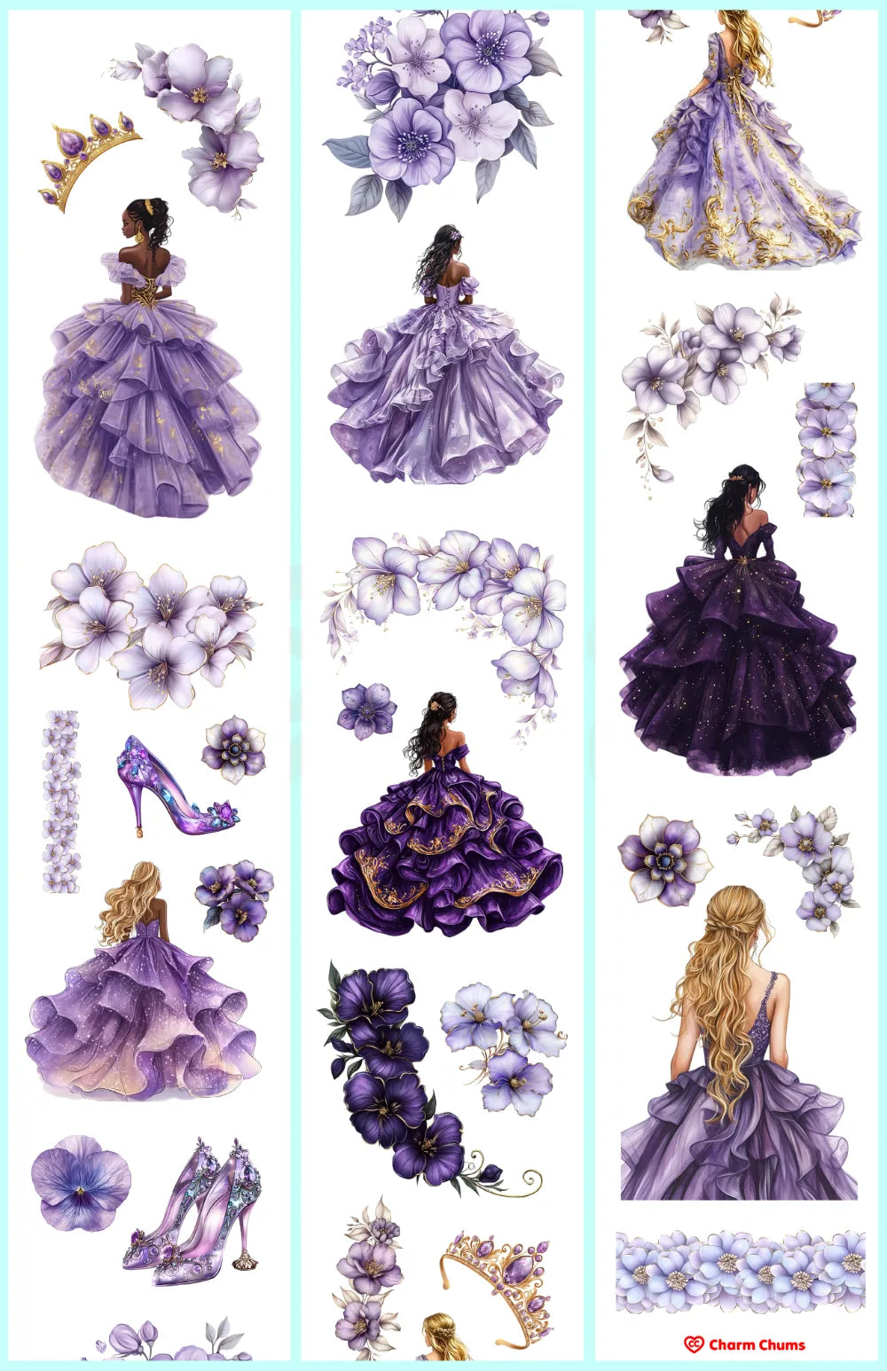 7031-CharmChums-7x100cm Glossy PET Tape