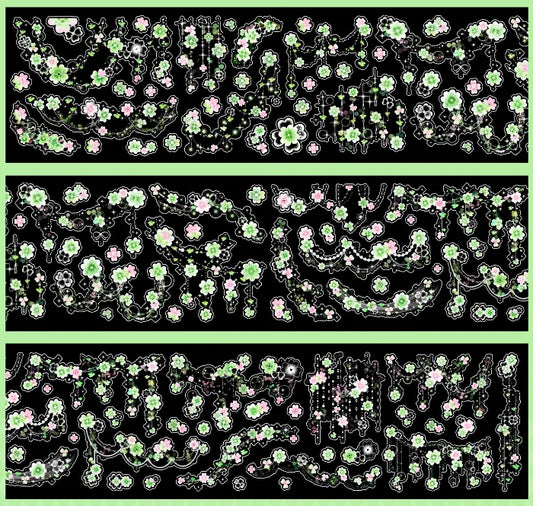 7057-Wines Studio-6x50cm Precut Shell Luster PET Tape