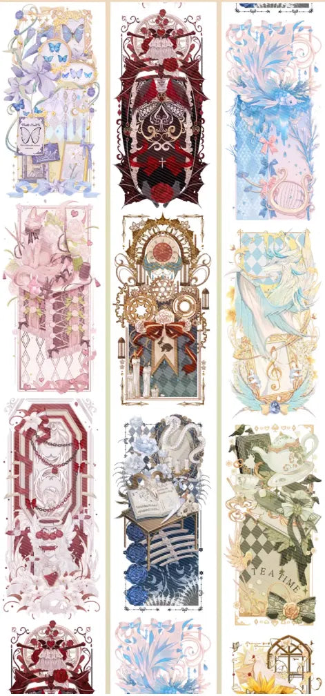 7062-SAMA Studio-7x129cm Precut Shell Luster PET Tape