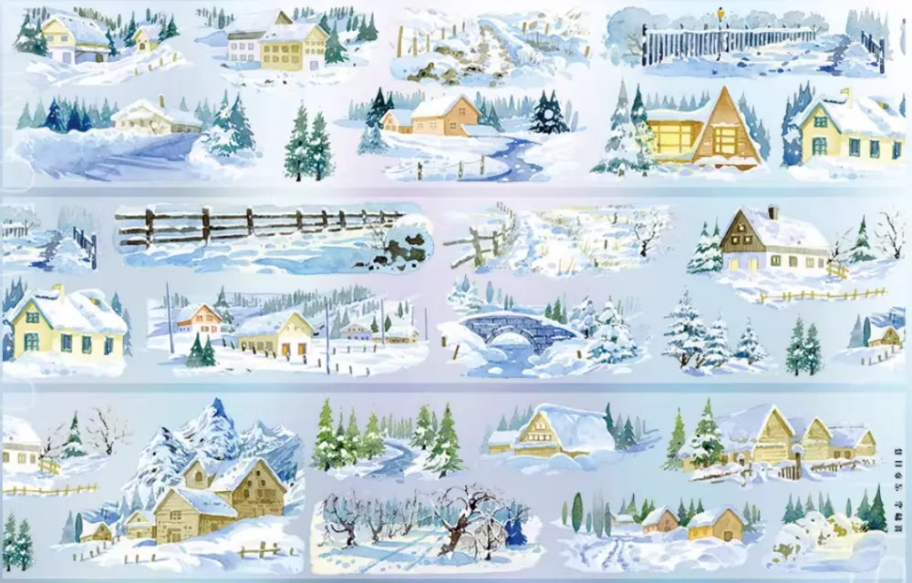 7069-JINGWUZHI Studio-7.5x100cm Glossy PET Tape