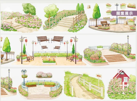 7072-ZHAIMAOJU Studio-7.4x95cm Glossy PET Tape