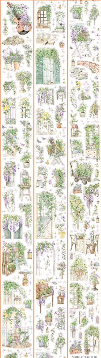 7074-OKMT Studio-6x190cm Precut Shell Luster PET Tape