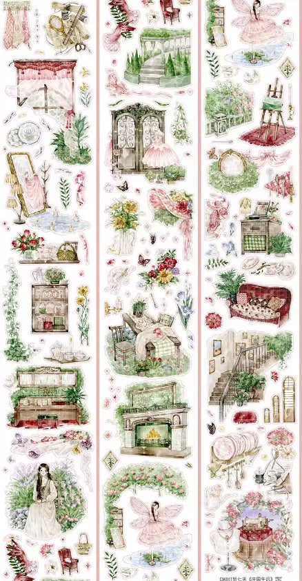 7075-OKMT Studio-7.5x125cm Pre Cut  PET Tape