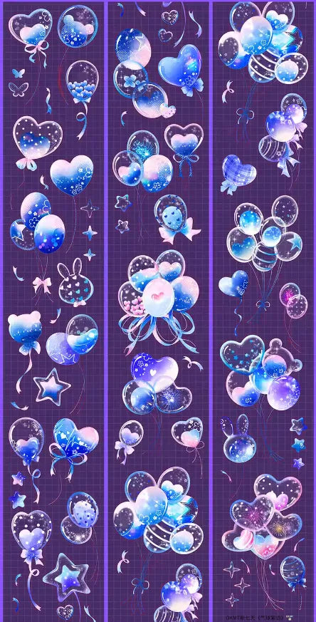 7079-OKMT Studio-6x100cm Precut Shell Luster PET Tape