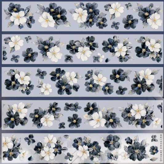 7099-YIER Studio-5.5x120cm Precut Shell Luster PET Tape