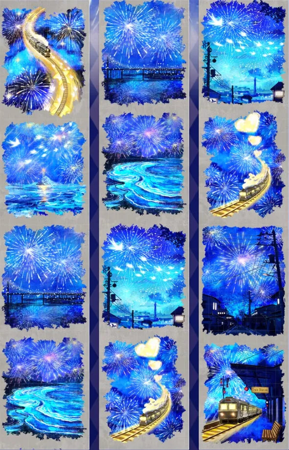 7133-FUGUI LEE Studio-8x80cm Shell Luster PET Tape