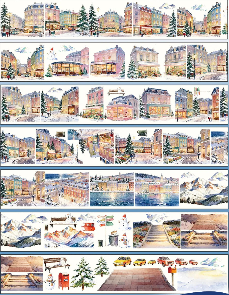 7139-The Moon-7x250cm Glossy PET Tape