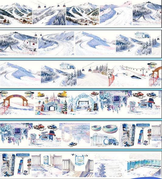 7140-The Moon-7x200cm Glossy PET Tape