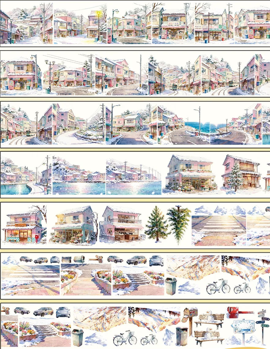 7141-The Moon-7x250cm Glossy PET Tape