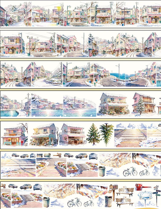 7141-The Moon-7x250cm Glossy PET Tape