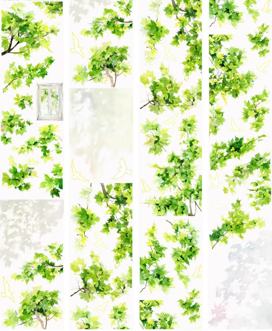 7193-YUEHAIYANJIUSUO Studio-6.5x100cm Shell Luster PET Tape