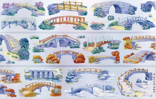 7205-JINGWUZHI Studio-Pre Cut Gloss PET Tape