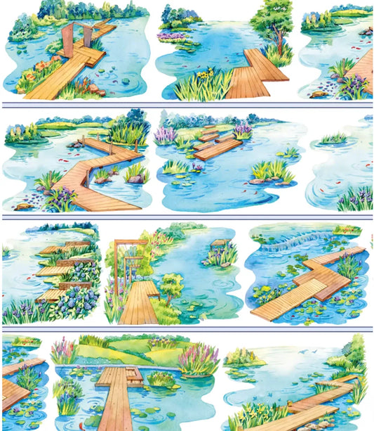 7308-XIN TIAN Studio-7x100cm Glossy PET Tape