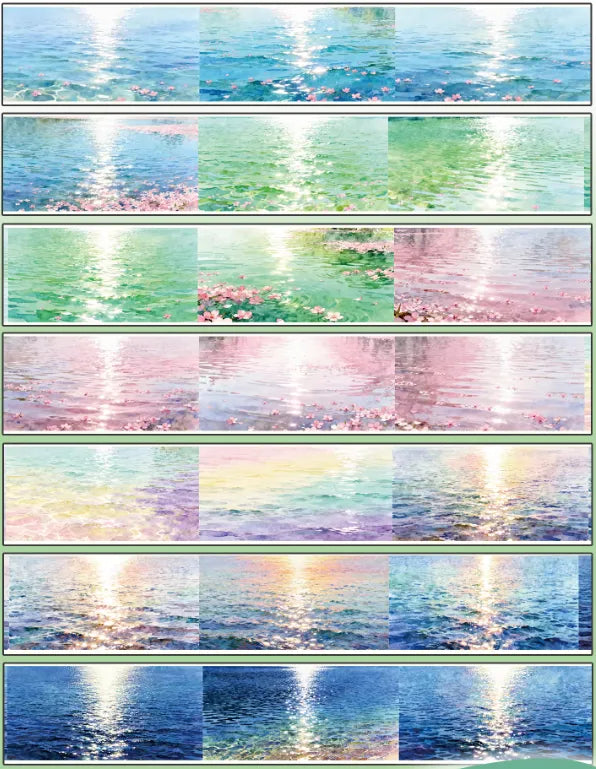 7386-The Moon-Washi PET Tape