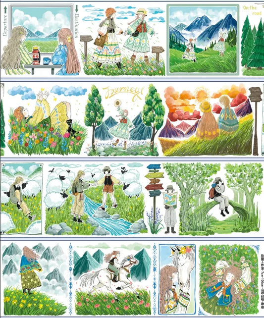 7406-XIN TIAN Studio-7x100cm Glossy PET Tape