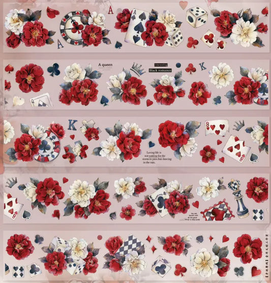 7439-YIER Studio-6x150cm Precut Shell Luster PET Tape