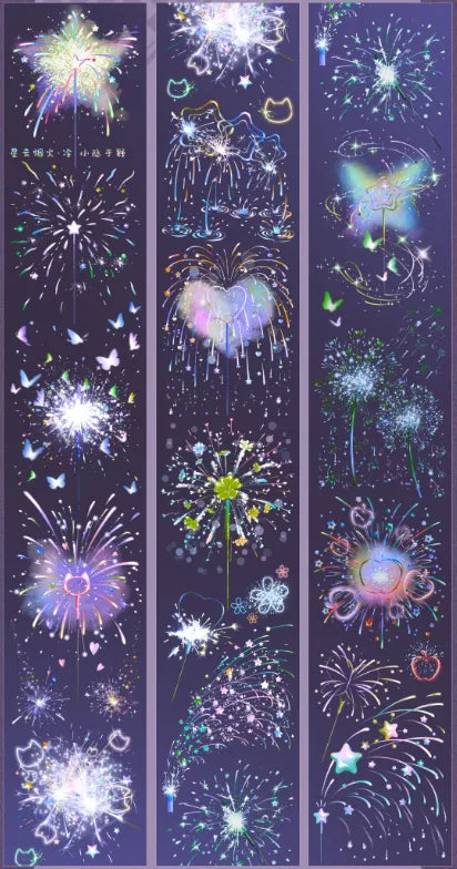 7465-XIAOYINYUYE Studio-6x100cm Shell Luster PET Tape