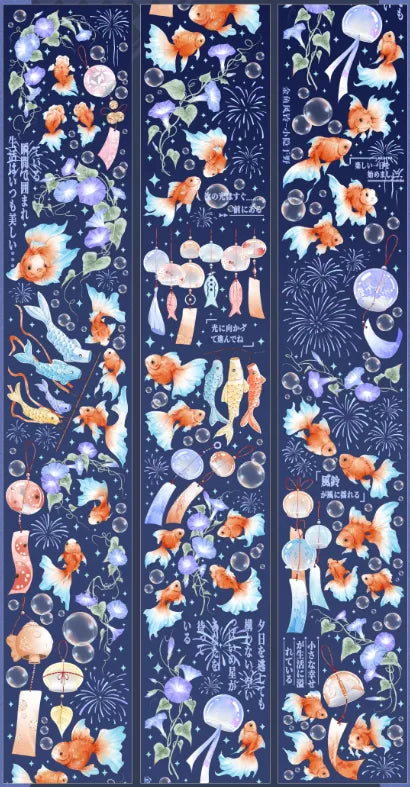 7469-XIAOYINYUYE Studio-6x100cm Shell Luster PET Tape