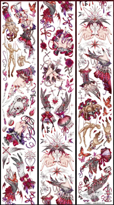 7490-BOBO FISH Studio-9x125cm Precut Shell Luster PET Tape