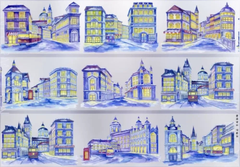 7526-JINGWUZHI Studio-8x95cm Glossy PET Tape