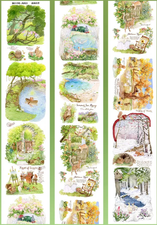 7645-MAOZAI Studio-8x100cm Shell Luster PET Tape