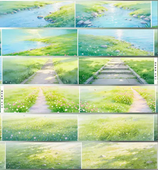 7647-JIANG YUE LING Studio-5x182cm Washi PET Tape