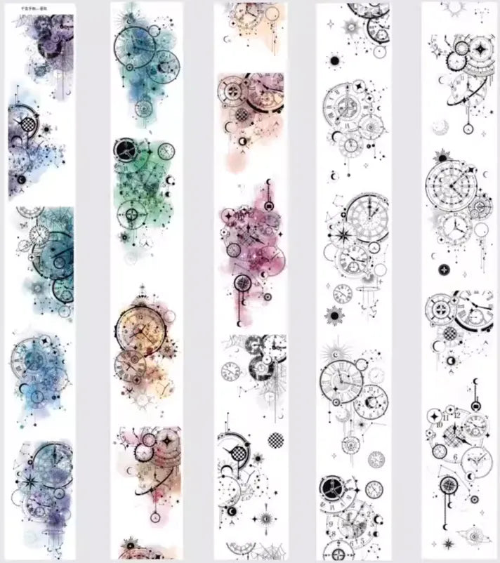 7662-Qianyan Stuido-6x250cm Precut Washi PET Tape