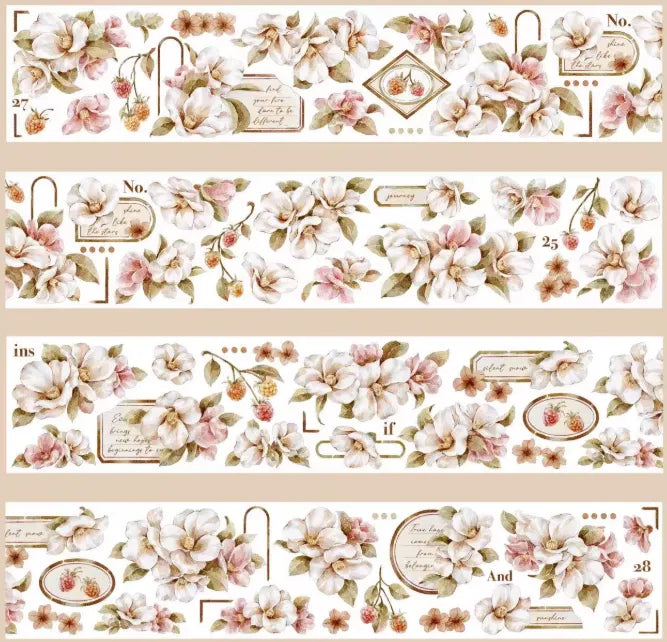 7669-Qianyan Stuido-6x100cm Precut Shell Luster PET Tape