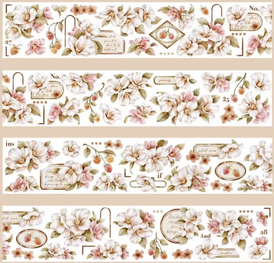 7669-Qianyan Stuido-6x100cm Precut Shell Luster PET Tape