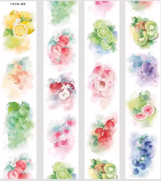 7677-Qianyan Stuido-7.5x125cm Precut Washi PET Tape