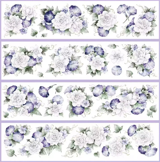 7687-Qianyan Stuido-6x100cm Precut Shell Luster PET Tape