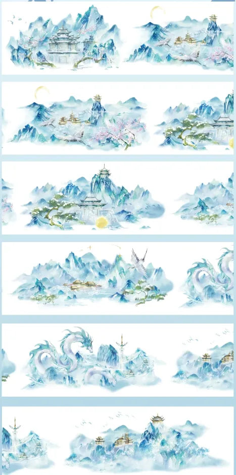 7745-SHI AN Studio-8x100cm Glossy PET Tape