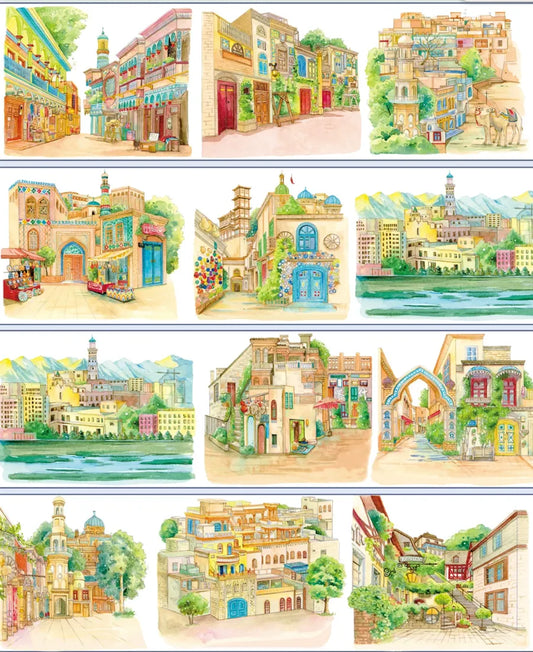 7758-XIN TIAN Studio-8x100cm Glossy PET Tape