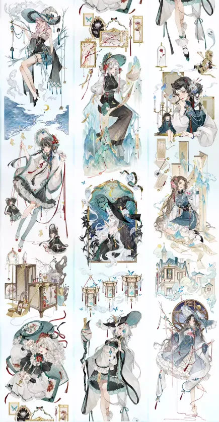 7797-Glacier Museum Studio-6x100cm Shell Luster PET Tape