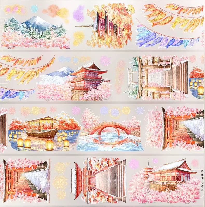 7812-JINGWUZHI Studio-Glossy PET Tape