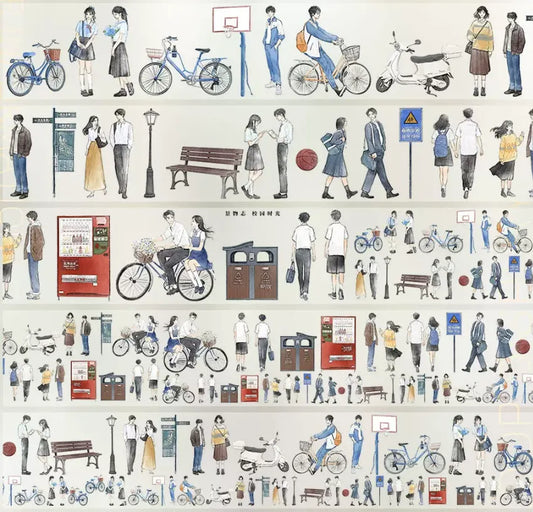 7815-JINGWUZHI Studio-6x159cm Glossy PET Tape