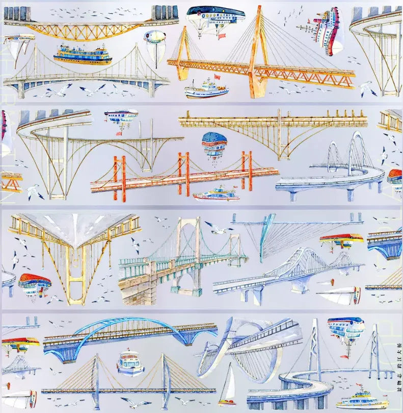 7820-JINGWUZHI Studio-7x100cm Glossy PET Tape