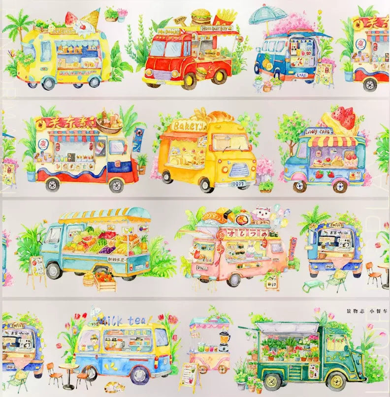 7825-JINGWUZHI Studio-7x100cm Glossy PET Tape