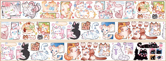 7836-Realheart Studio-6x100cm Shell Luster PET Tape