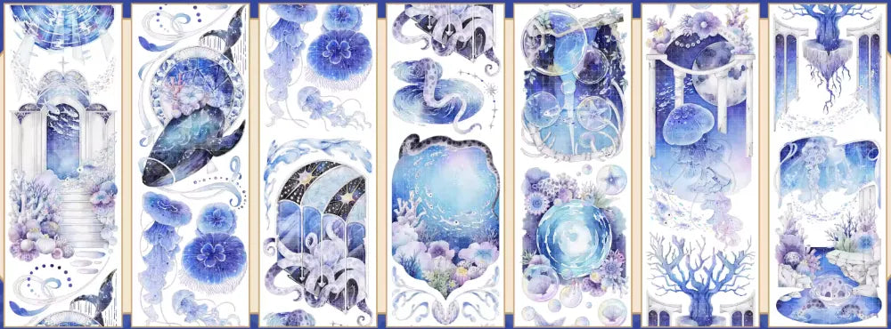 7838-Realheart Studio-6x100cm Shell Luster PET Tape