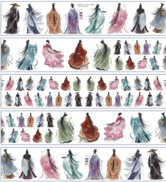 7844-Sister Xue Studio-5.5x132cm Glossy PET Tape