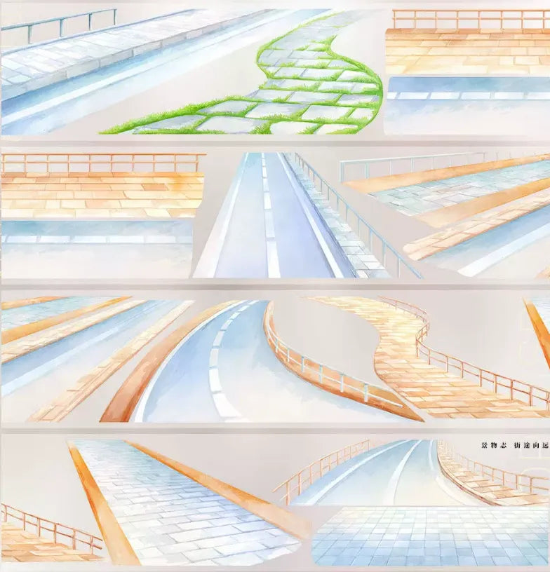 7859-JINGWUZHI Studio-Glossy PET Tape