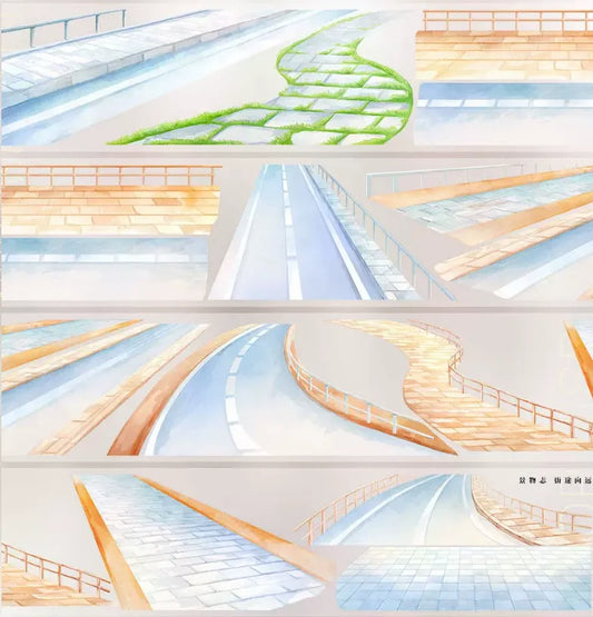 7859-JINGWUZHI Studio-Glossy PET Tape