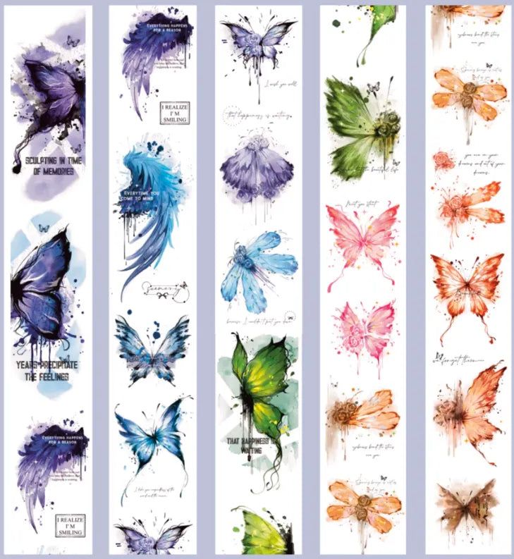 7876-Qianyan Stuido-6x170cm Precut Washi PET Tape