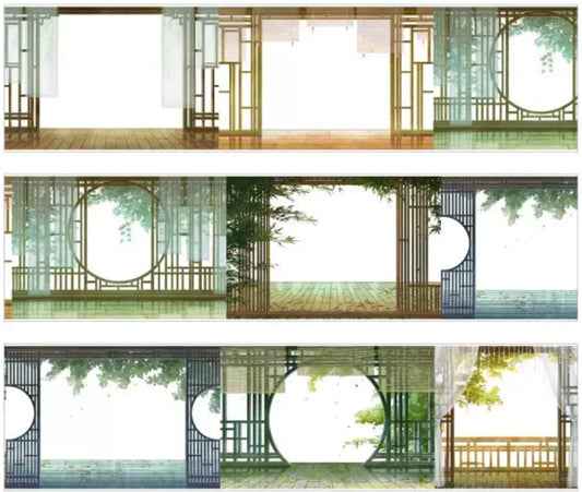 7883-SHI AN Studio-10x100cm Glossy PET Tape